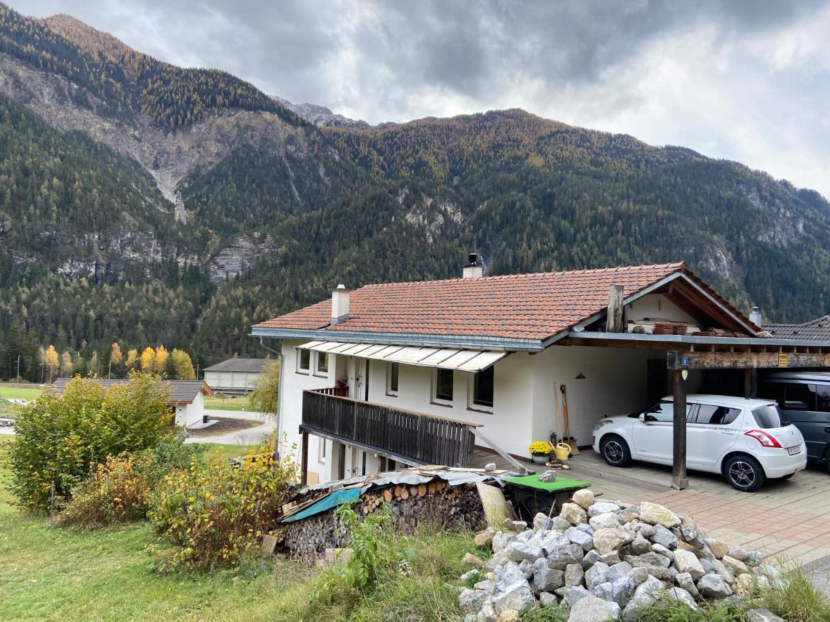 Ferienwohnung Im Herzen Graubuendens Surava Kültér fotó